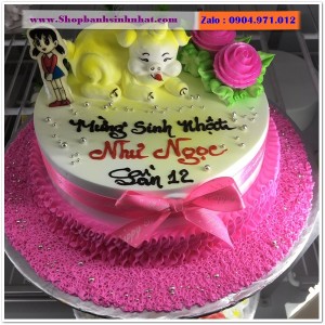 Bánh Sinh Nhật Con Heo Tuổi Hợi- Y11